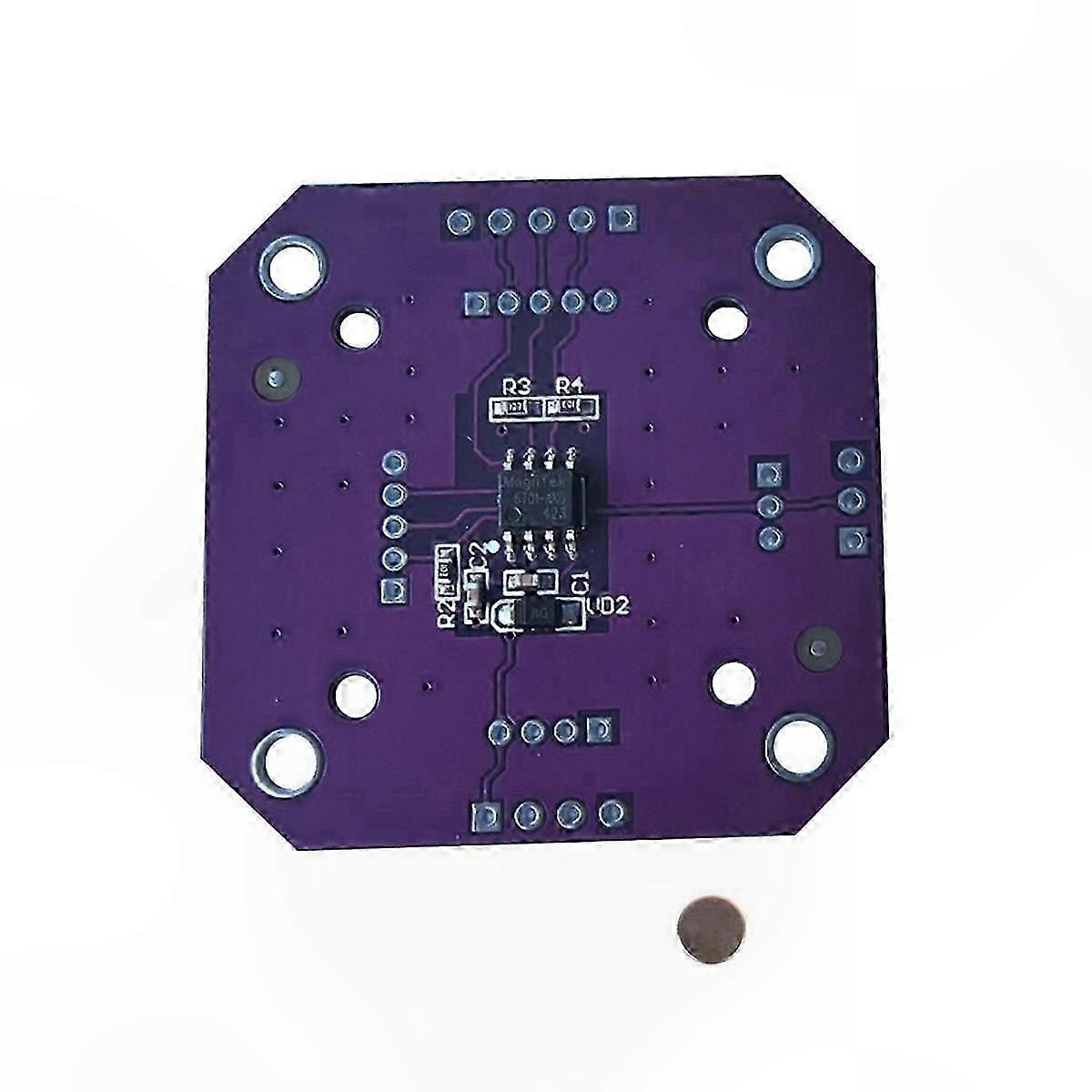 14-Bit High Precision Magnetic Induction Angle Sensor Module for Accurate Measurement Applications