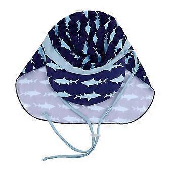 Wide Brim Sun Hat, Polyester Foldable Quick-Drying Hat with Neck Flap, Sun Protection for Outdoor Activities Hiking Gardening Fishing, Kids, 1 Pack
