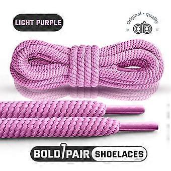Spiral Round Shoelace - 8mm Classic Thick Shoe Laces for Sneakers Boots - 100/120/140/160CM Length Shoestring Accessories 2/4Pcs