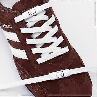 Quick Lock No-Tie Elastic Shoelaces, Durable Stretch Laces with Buckle, No-Tie Strings for Sneakers & Casual Shoes 1Pair/ 2Pairs