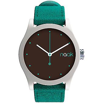Naak turquoise island Watch for Unisex Analog Quartz with Nylon Bracelet 017-TI-RMK