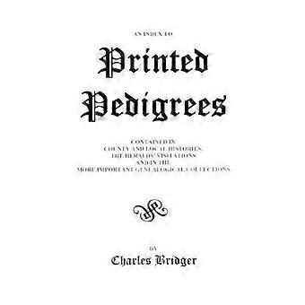 Index to Printed Pedigrees