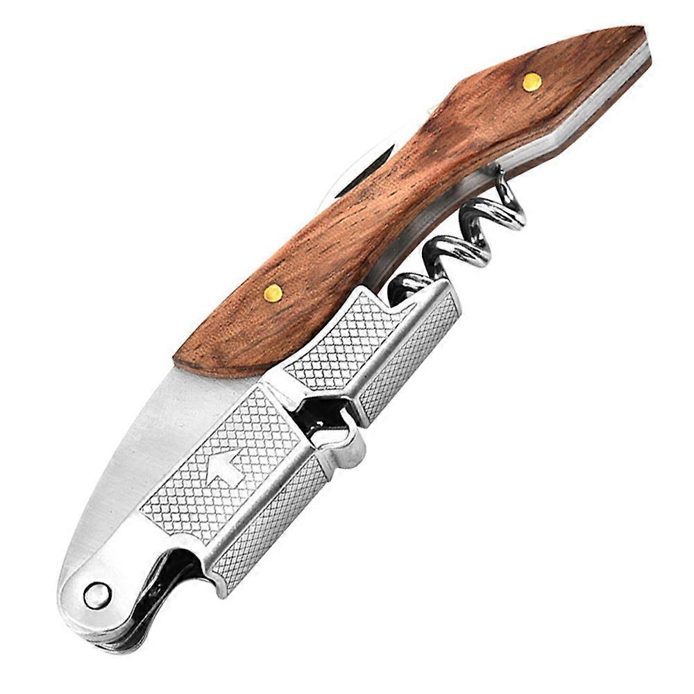 Effortless Foil Cutting, Durable, Compact Wine Opener