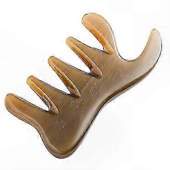 Natural Ox horn Hair Comb - Single Piece Styling ToolYFy