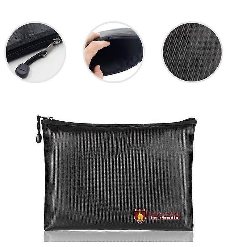 Fireproof Document Bag Money Box 27 17 Cm Waterproof
