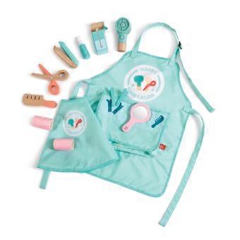 Hape Super Stylish Hair Salon Set Ages 3+ Hand-Eye Coordination Role Play