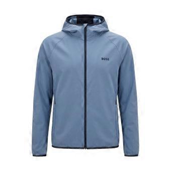 BOSS Commuter Hooded Jacket Steel 