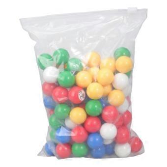 Pack of 100 Raffle Colorful Replacement Bingo Balls Set Multicolor Bingo Balls Easy Read Number For Parties and Prize
