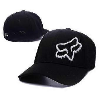 Racing sports casual hat FOX Fox Monster stretch hat curled brim baseball cap Monster 7