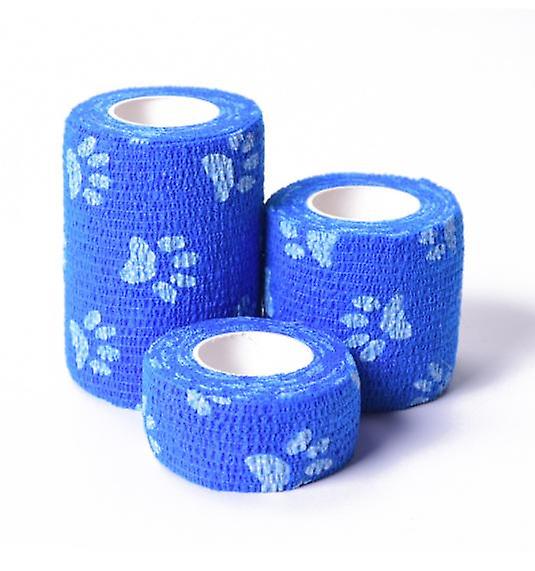 (blue Background And White Claw 10cm)sports Straps