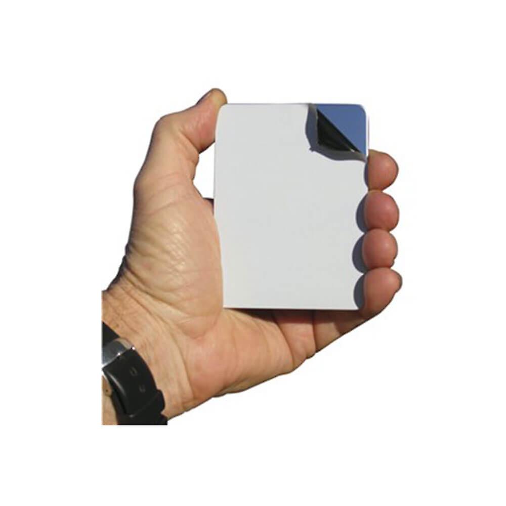Highly Polished Stainless Steel Signalling Mirror 72x97mm Resists Corrosion