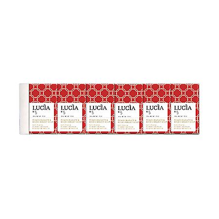 Lucia - Guest Soap Gift Box 6 Bars-pomegranate & Redcurrant