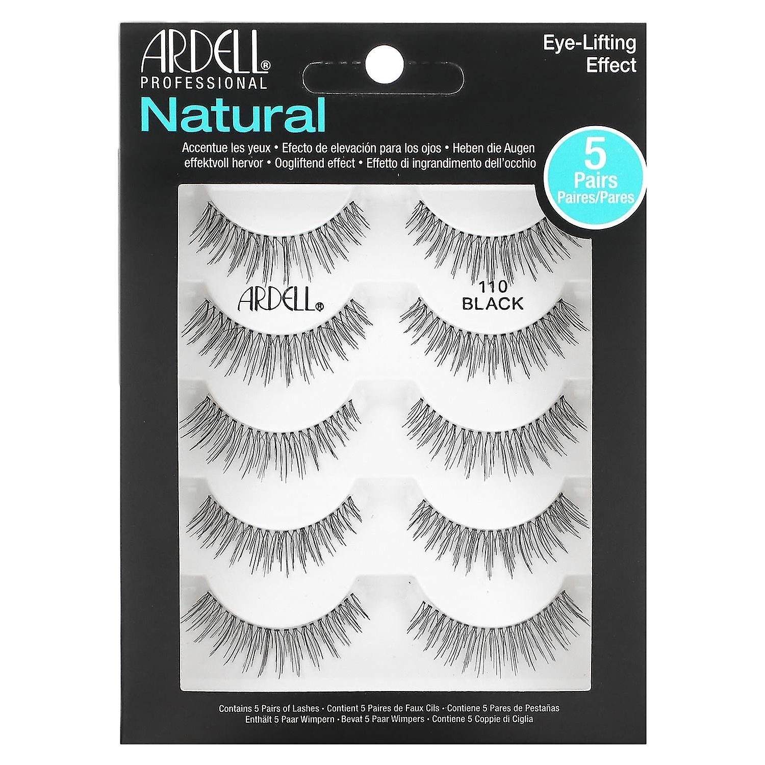 Ardell, Natural Lash, Eye-Lifting Effect, 5 Pairs
