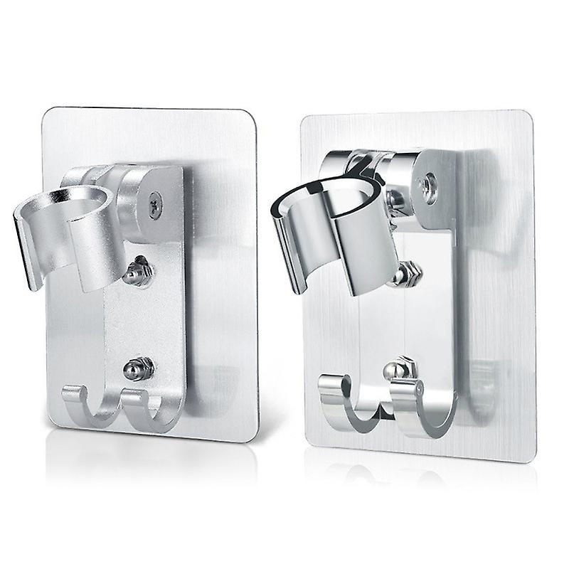 Household Shower Holder Bracket Fixed Fixed Shower Shaker Head Adjustable Flower Shower Head Shower Drying 2 Pcs