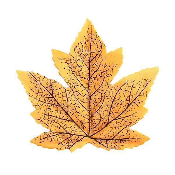 25x11 colori foglie d'acero artificiali finta caduta foglia eventi festa doccia decor a