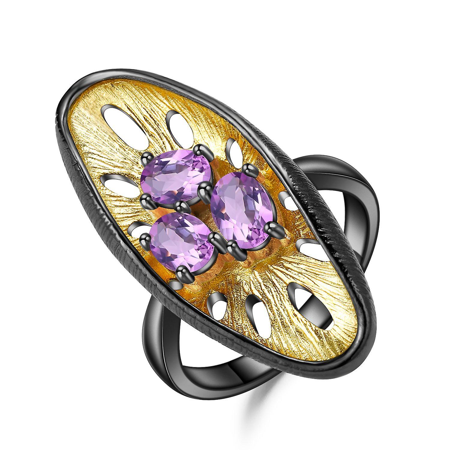 Premium Design 925 Silver Amethyst Ring