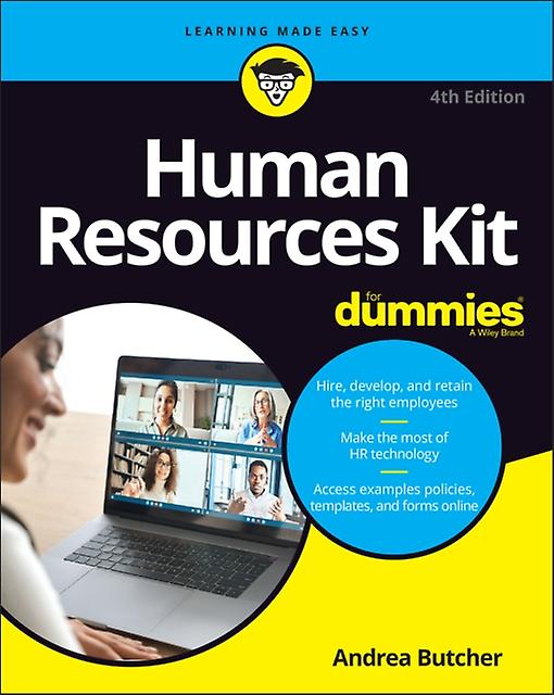 Human Resources Kit For Dummies by Andrea Butcher Paperback