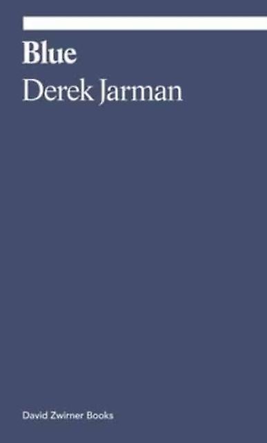 Blue by Derek Jarman Paperback
