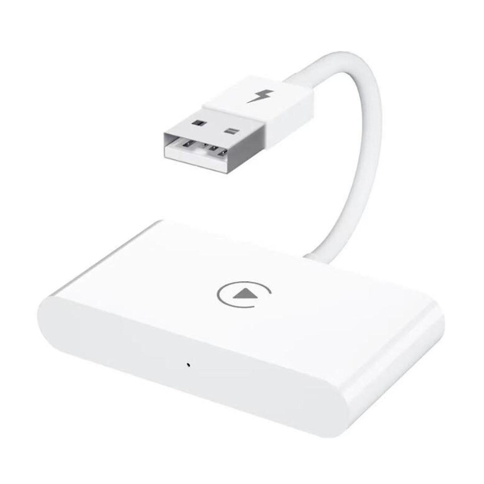 For Wireless Carplay Adapter Wired Android Auto Dongle Plastic Usb Mini Box