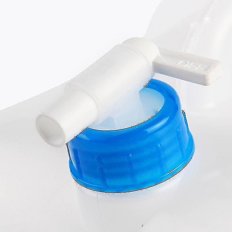 Collapsible Water Container Camping Water Storage Cubes Jug With Spigot Foldable For