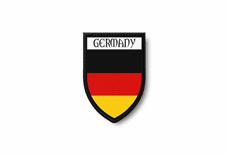 Patch Ecusson Termocollant Edge Brode Flag Prints German Germany