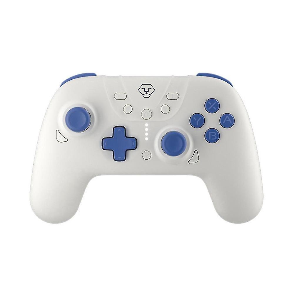 Switch Pro Bluetooth Gamepad Ns Oled Handle With Burst Vibration Lite Gamepad White