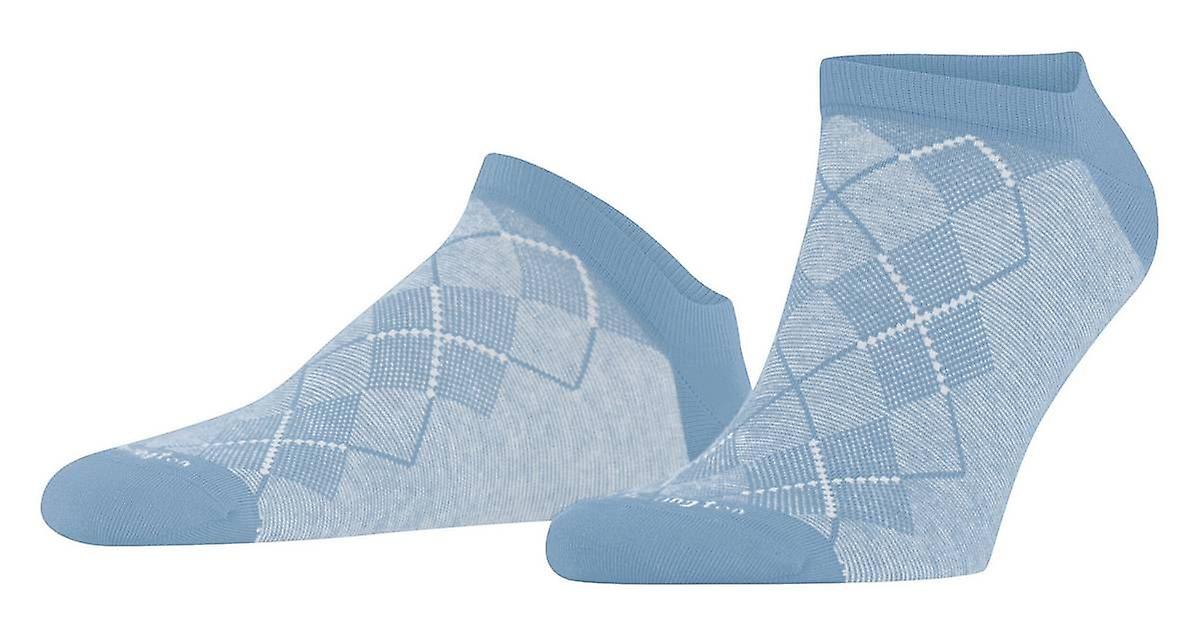 Burlington Carrington Sneaker Socks - Azure Blue