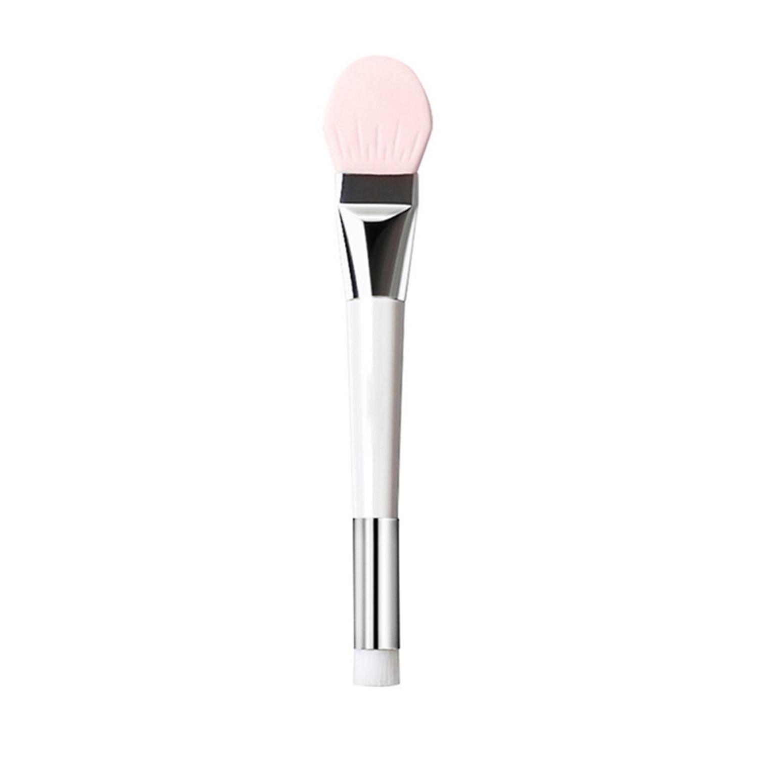 Facial Mud Applicator Super Soft Double-ended Design Ergonomic Handle Grip Comfortable Apply Facial