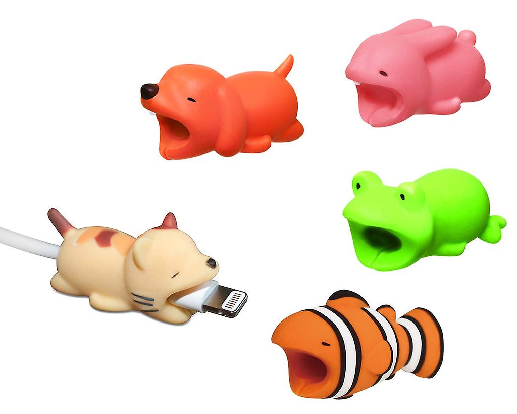 5 x Tierschützer für Kabel - Kabelschutz 