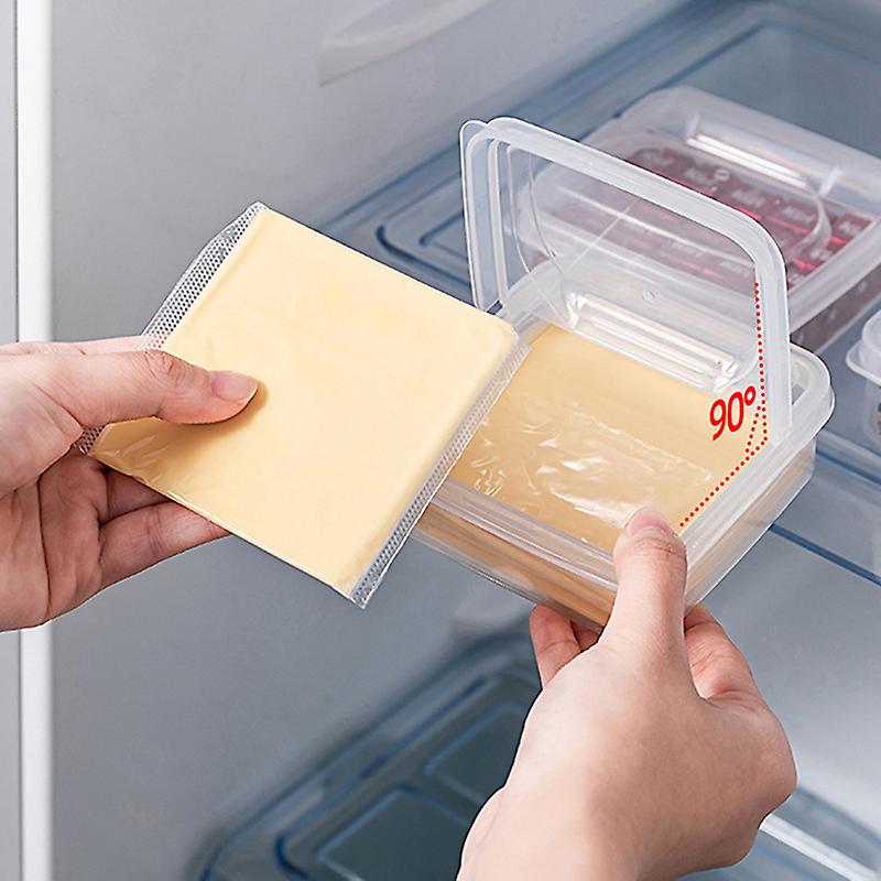 1pcs Butter Cheese Storage Box Portable Refrigerator Fruit Vegetable