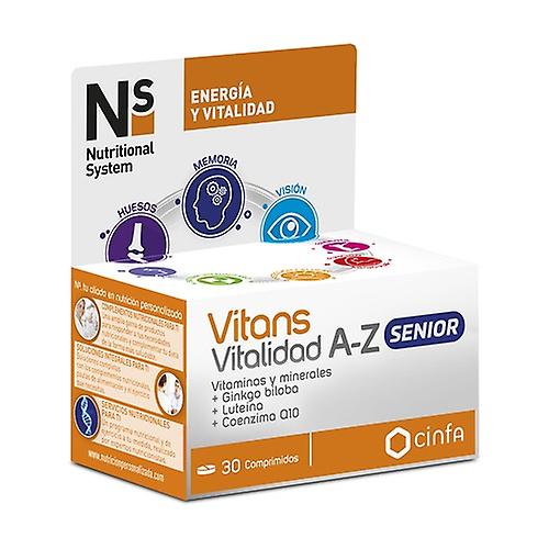 Vitans vitality AZ senior 30 tablets