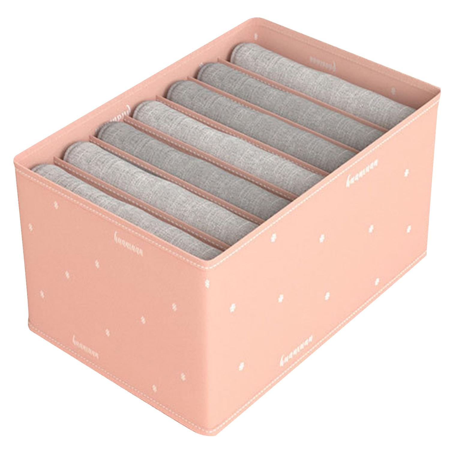 Closet Organizer Patchwork 7 Grids Folding Divided Wardrobe Clothing Organizer for Daily Use