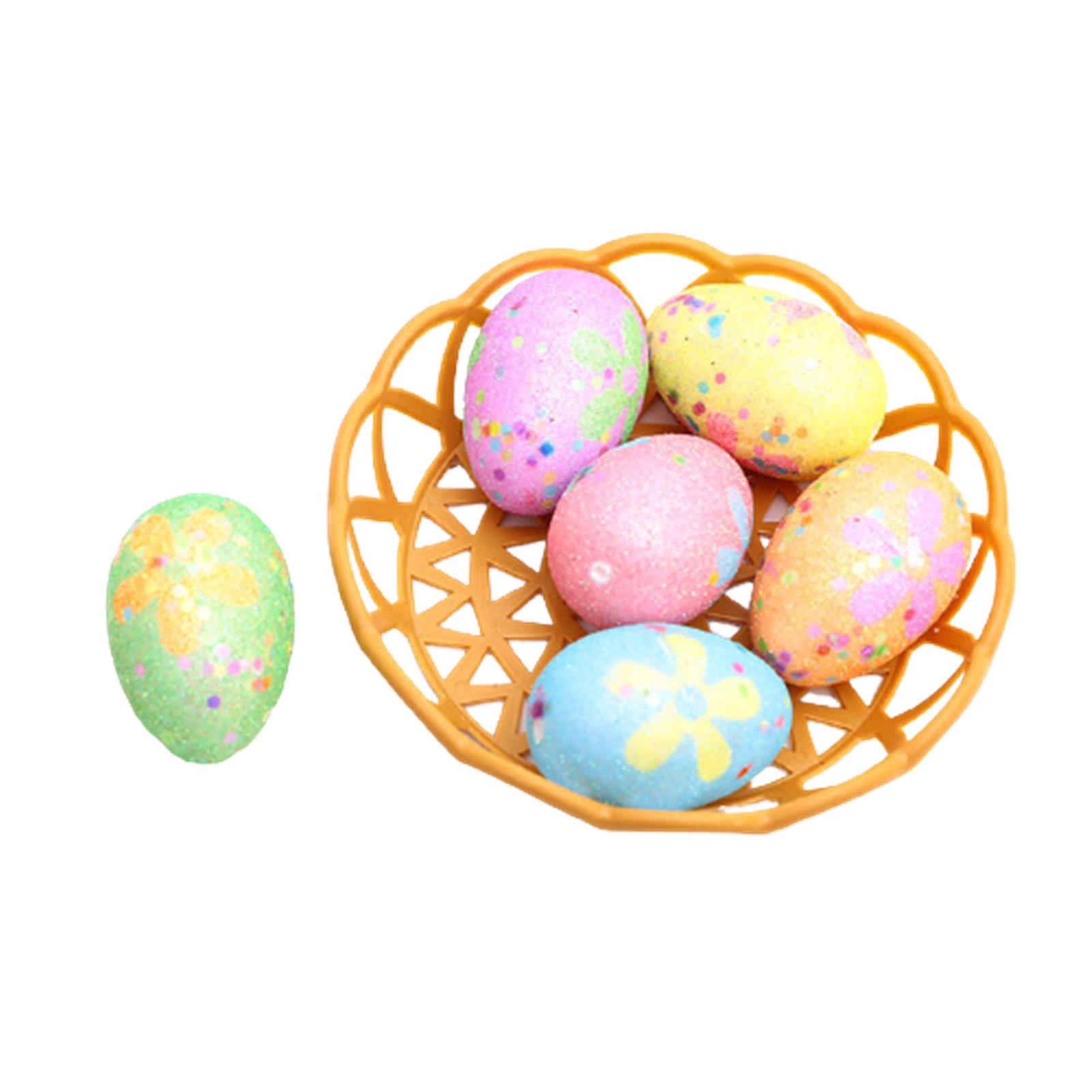 Easter Colored Simulation Eggs Bubble Fortuna Toy Egg Funnys Toys For Easter Party Decoration
