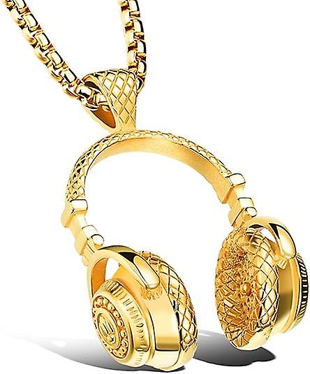 Mode Acier Inoxydable Casque Pendentif Collier Pour Hommes