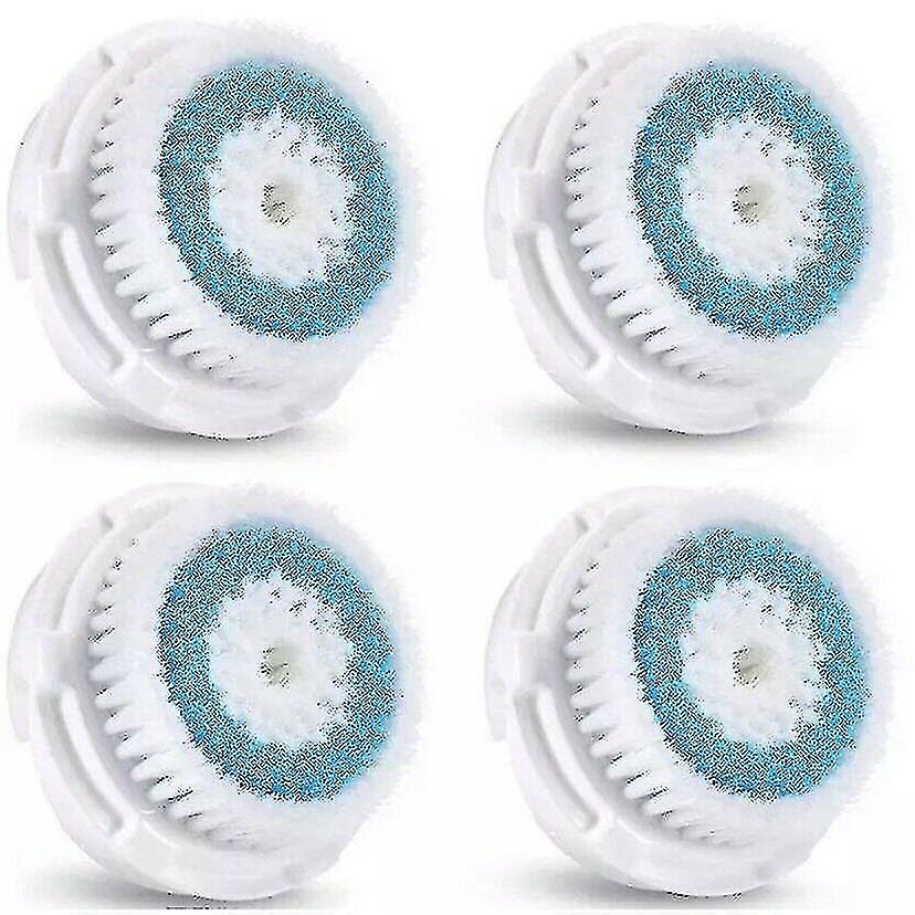 4-Pack Deep Pore Replacement Facial Brush Heads - for Clarisonic Mia 1 Mia2 Sensitive