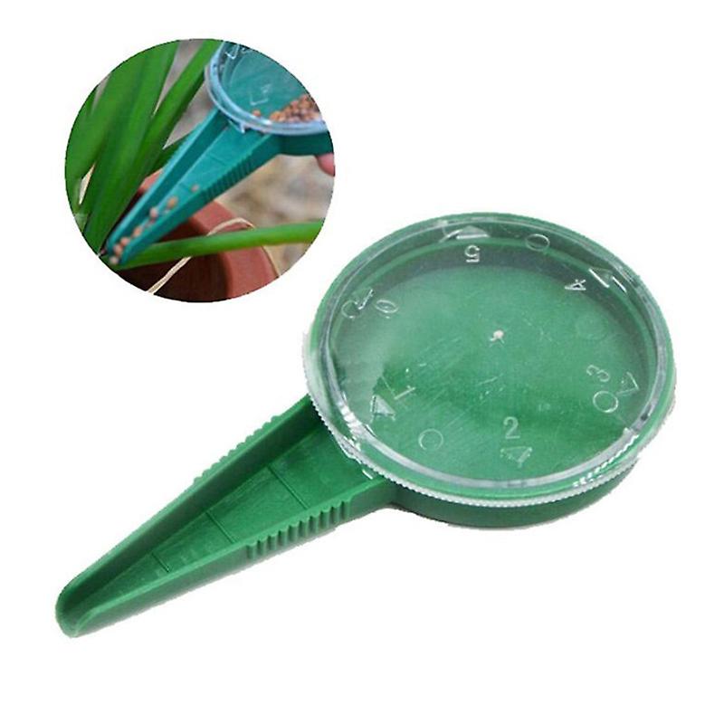 2pcs Seed Spreader Adjustable Planter Seeder Seed Distributor Garden Seeding Tool