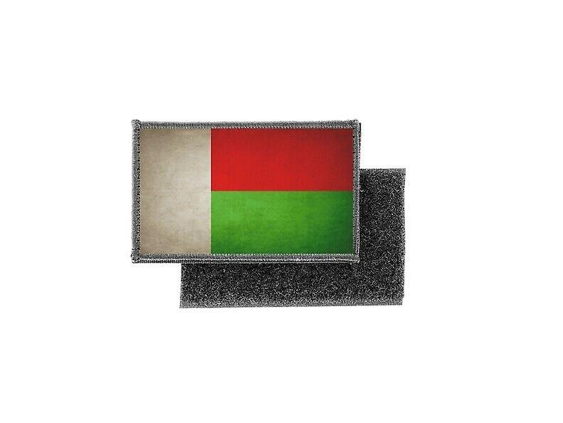 Patch ecusson prints vintage badge malagasy flag Malagasy