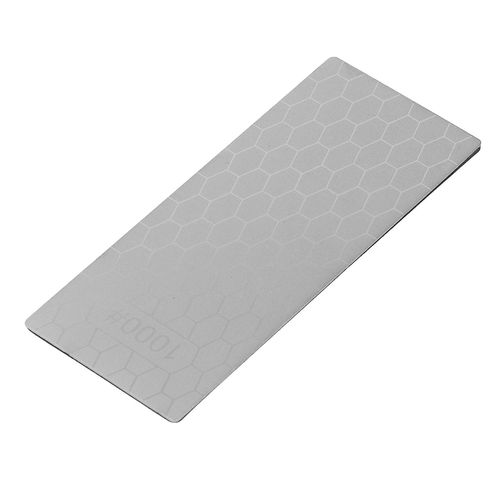 Diamond Sharpening Stone Rectangle Diamond Knife Sharpening Plate Whetstone Grindstone Grinder Tool for Kitchen 1000 Grit 