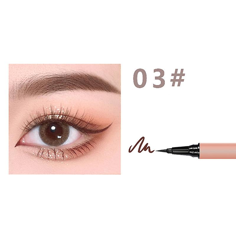 Color Liquid Eyeliner Pen not Smudged Rarely Fine Waterproof Sweatproof Long Lasting Soft Tip Eye