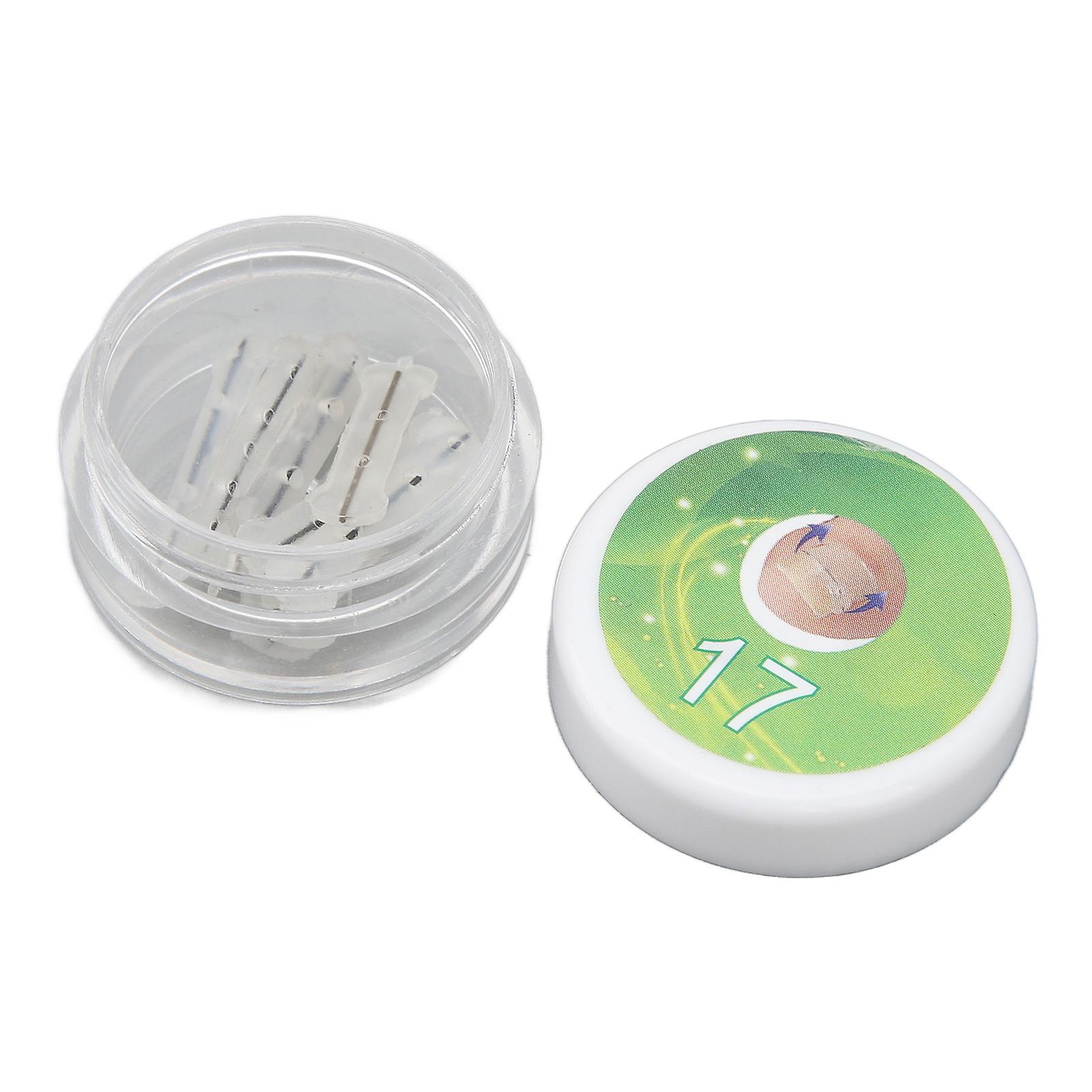 10PCS Toenail Corrector Stickers with Storage Box Ingrown Toenail Corrector Patches Elastic Patches Foot Care 0.7in 