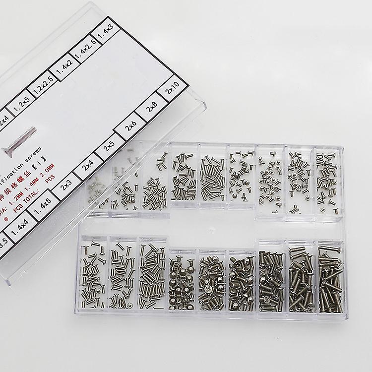 Mini Screw 1.2mm 1.4mm 2.0mm Diameter for Watch Back Case or Eyeglasses