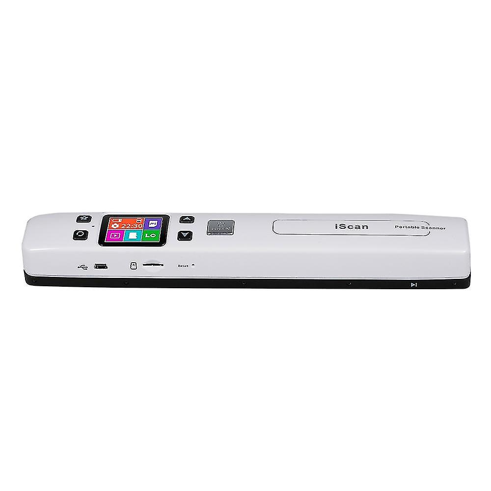 iScan 1050DPI Portable Scanner Support TF Card Max. 32GB Photo JPEG PDF Color Scanning Receipts Book