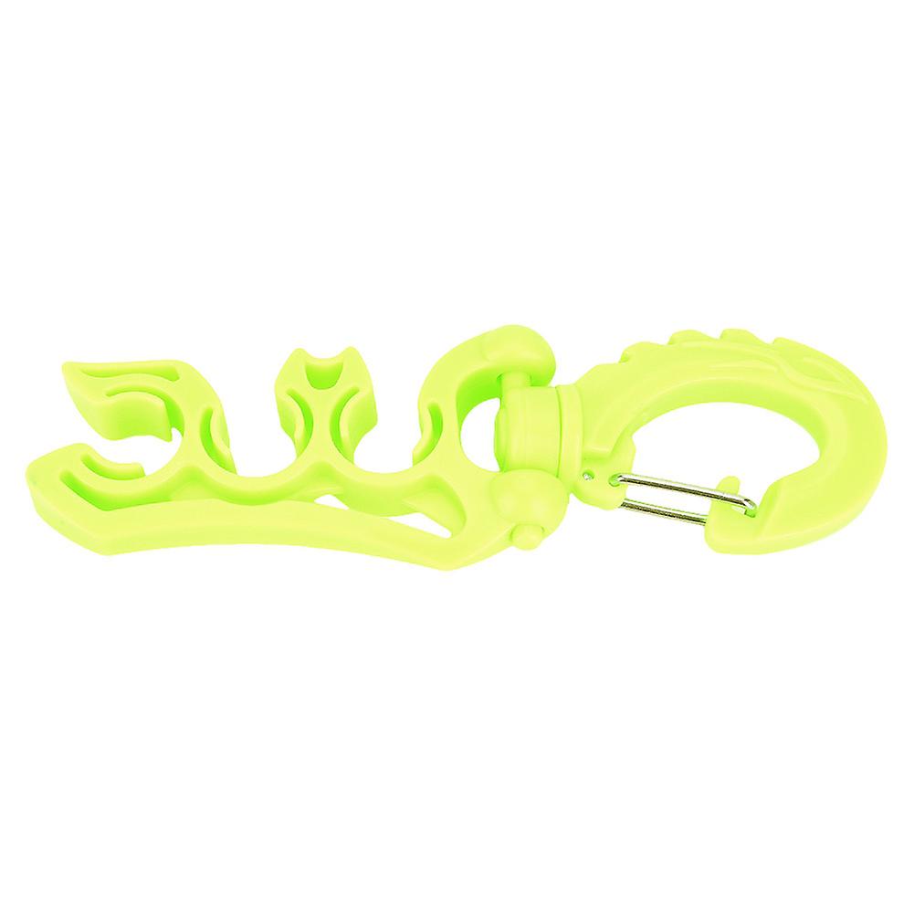 Keep Diving Underwater Diving Diving Hose Holder Clip Buckle Hook Yellow