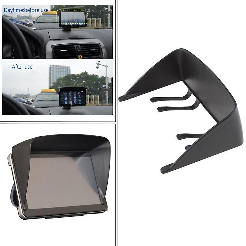 Universal 7 inch sunshade visor for car GPS navigation LCD monitor~15471