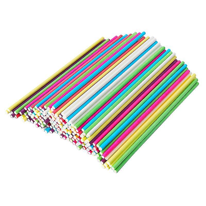 200pcs Paper Lollipop Sticks