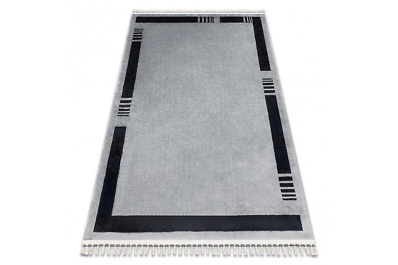 Carpet AMOUR 53113D grey - Frame, modern, elegant