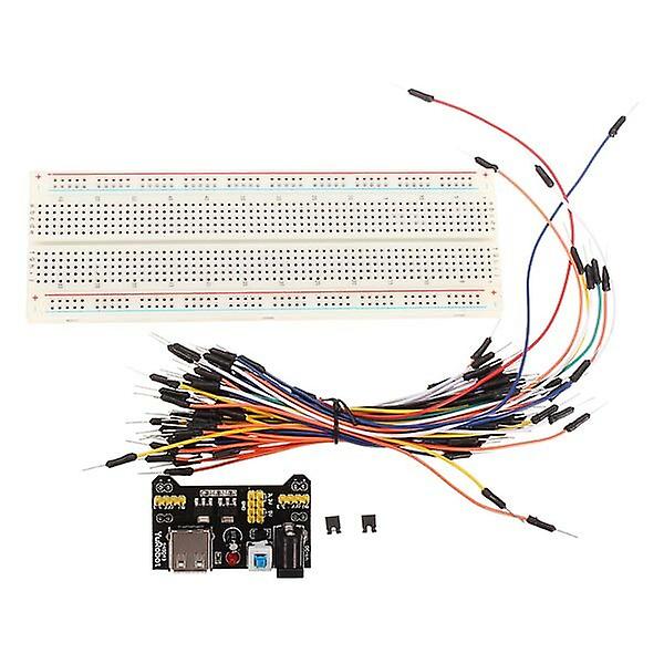 Mb-102 Mb102 Solderless Breadboard + Power Supply + Jumper Cable Kits