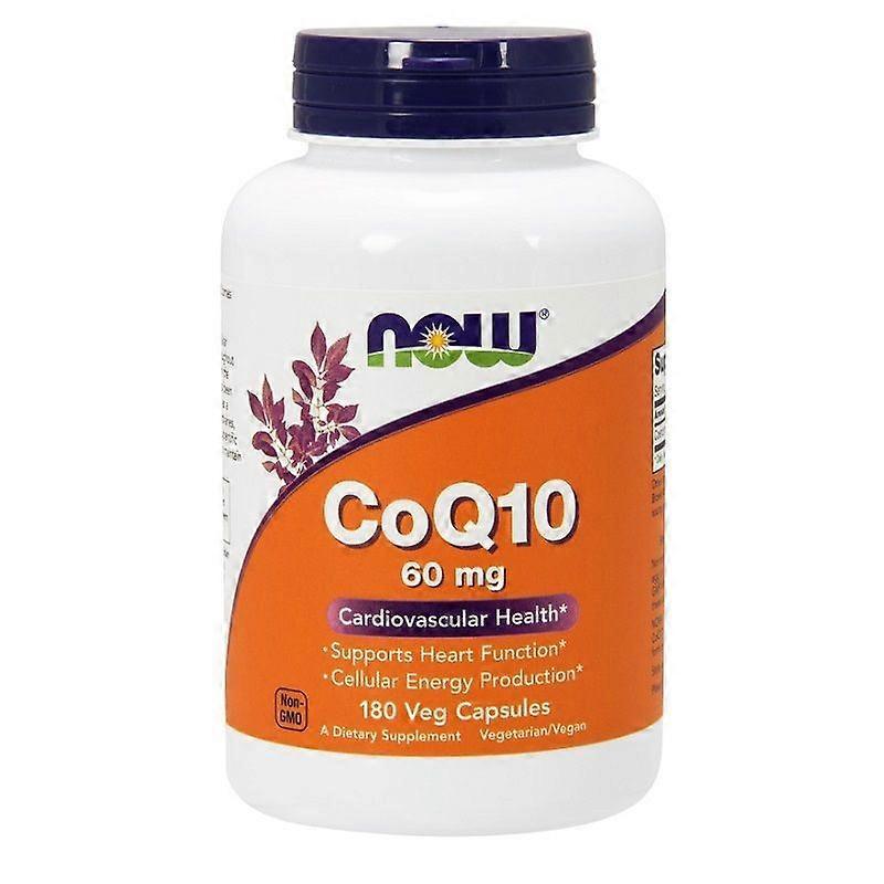 NOW Foods CoQ10 60mg Cápsulas 180