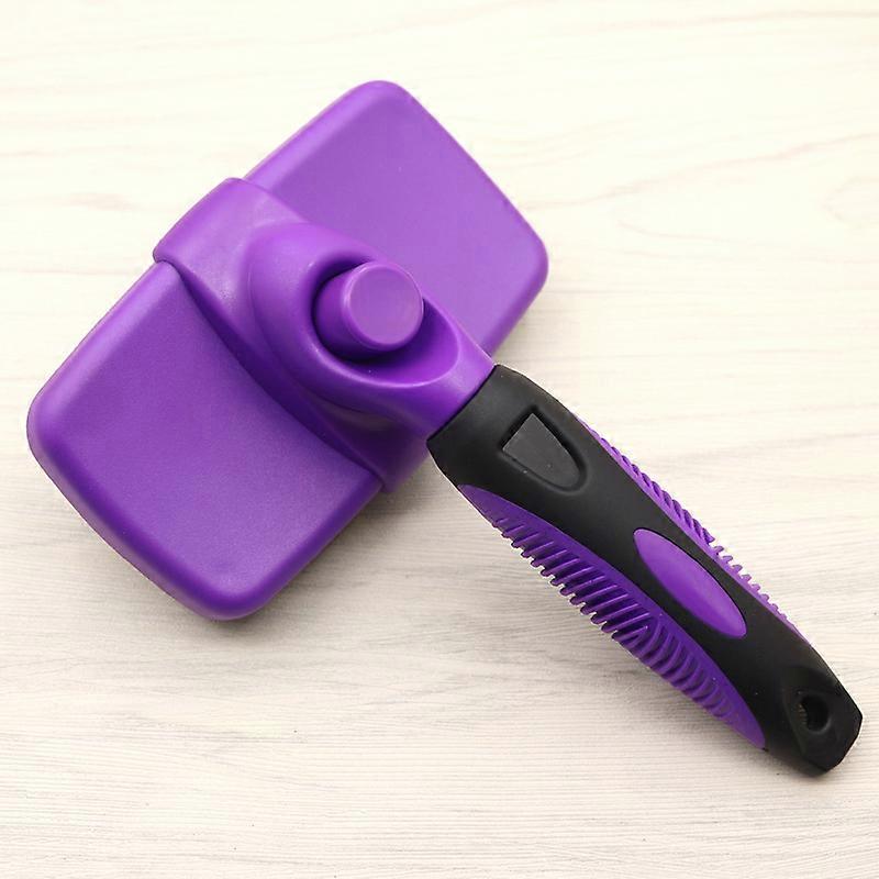 self-cleaning nail rake comb