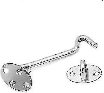 Heavy Duty Cabin Hook And Eye Lock For Shed Gate Garage Door Windows Multi Purpose Hook Gate Closer Locker